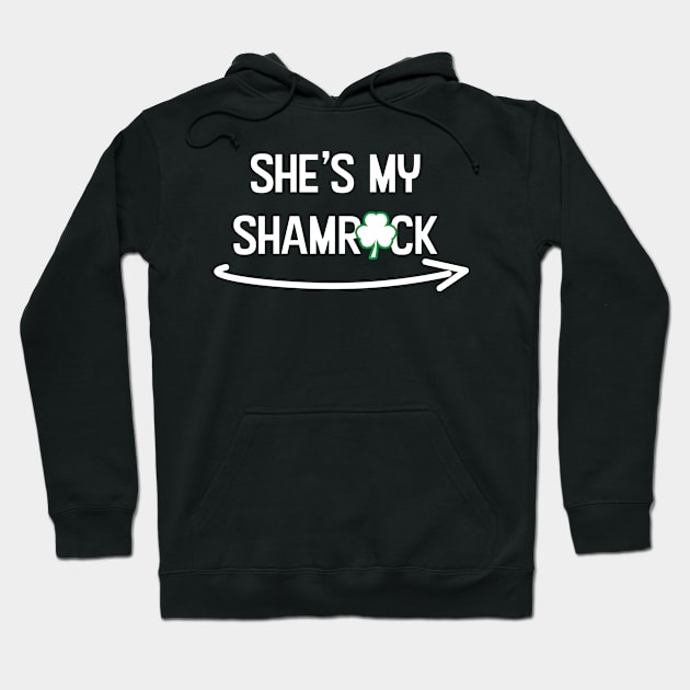 She's my Shamrock st patrick day T-Shirt Hoodie by sigdesign